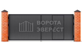 Распашные ворота 2000×2250 электро ВЭ-2035